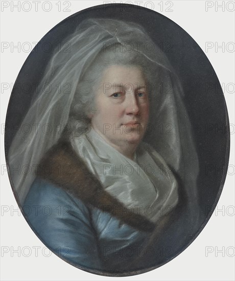 Portrait of Princess Charlotte Amalie of Saxe-Meiningen (1730-1801). Creator: Schröder, Johann Heinrich (1751-1812).