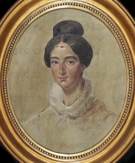 Portrait of Marie d'Orléans, duchess of Württemberg (1813-1839). Creator: Anonymous.