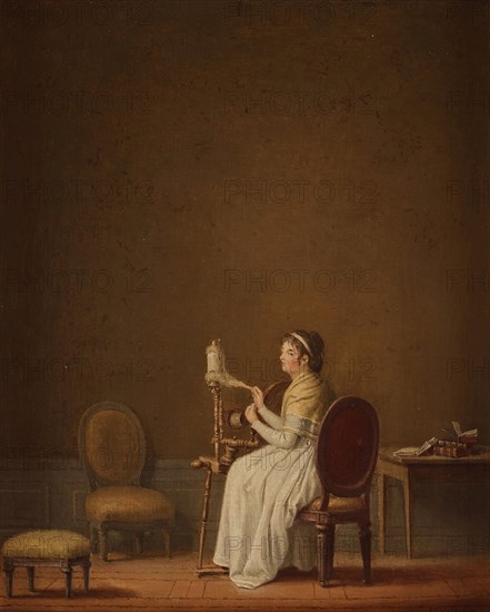 The Spinner. Creator: Hilleström, Pehr (1732-1816).