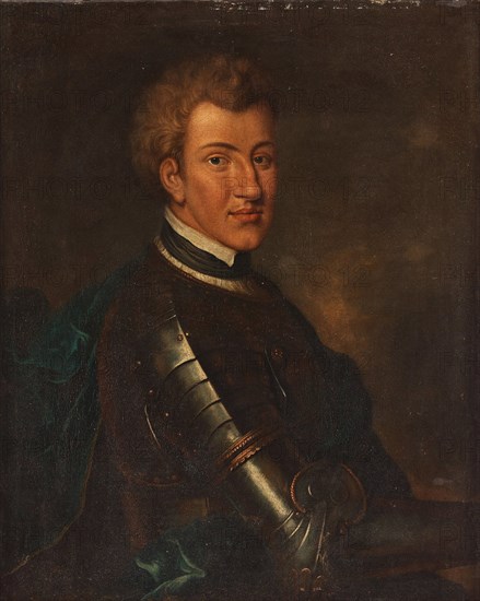 Portrait of the King Charles XII of Sweden (1682-1718). Creator: De la Croix, François (active Early 18th century).