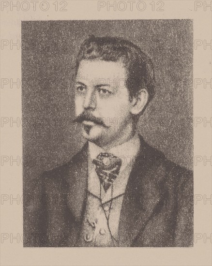 Portrait of the composer, flautist, and pianist Vilem Blodek (1834-1874). Creator: Anonymous.