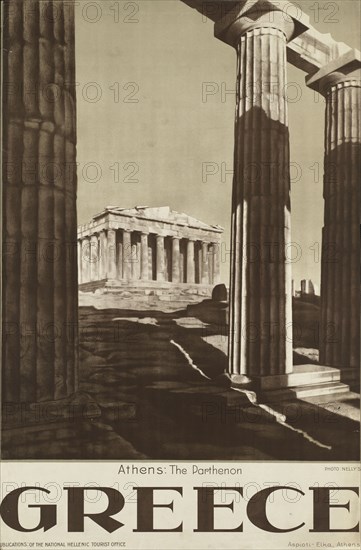 Greece. Athens: the Parthenon, 1929. Creator: Anonymous.