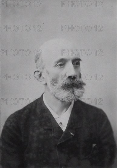 Portrait of the composer Adolphe Léopold Danhauser (1835-1896), 1890. Creator: Photo studio Paul Berger.