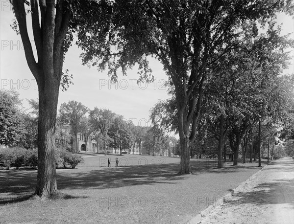 The College Green, Burlington, Vt., c.between 1910 and 1920. Creator: Unknown.