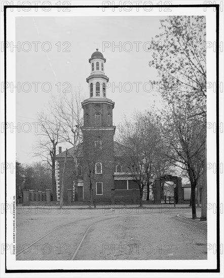 Christ Church, Alexandria, Va., c1902. Creator: William H. Jackson.