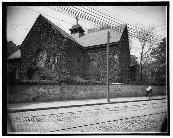 St. Paul's Church, Norfolk, Va., c1902. Creator: William H. Jackson.