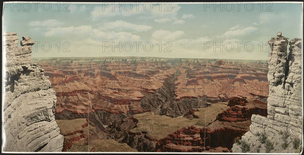 Grand Canyon of Arizona, c1907. Creator: William H. Jackson.
