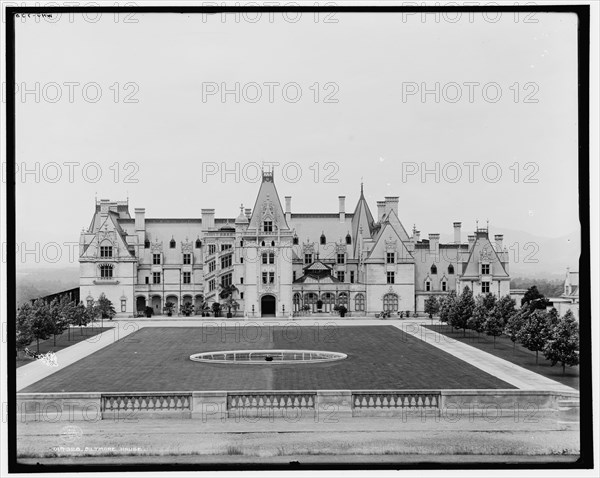 Biltmore House, c1902. Creator: William H. Jackson.