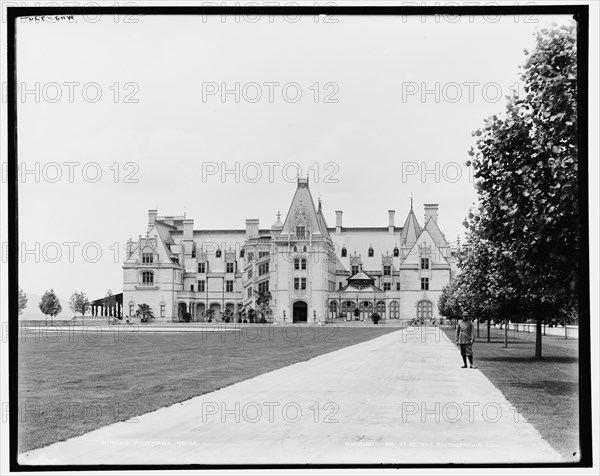 Biltmore House, c1902. Creator: William H. Jackson.