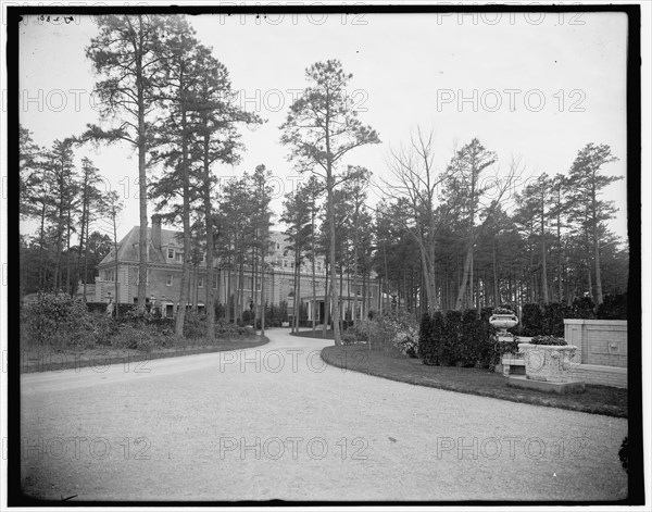 Georgian Court, Lakewood, N.J., c1901. Creator: William H. Jackson.