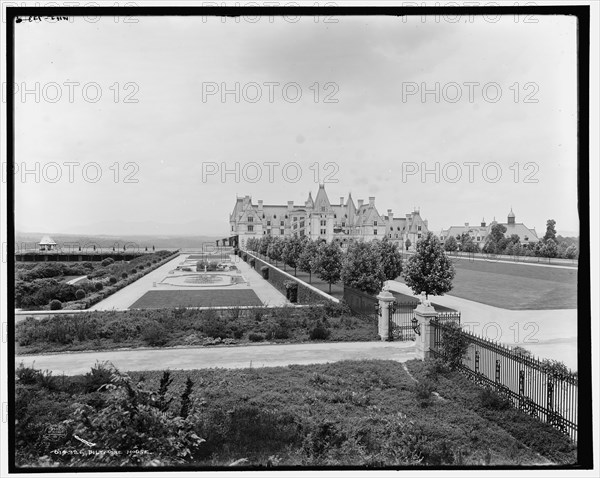 Biltmore House, c1902. Creator: William H. Jackson.