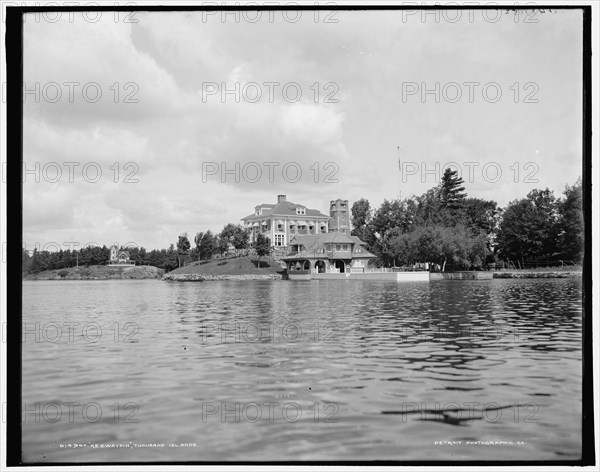 Keewaydin, Thousand Islands, (1902?). Creator: William H. Jackson.