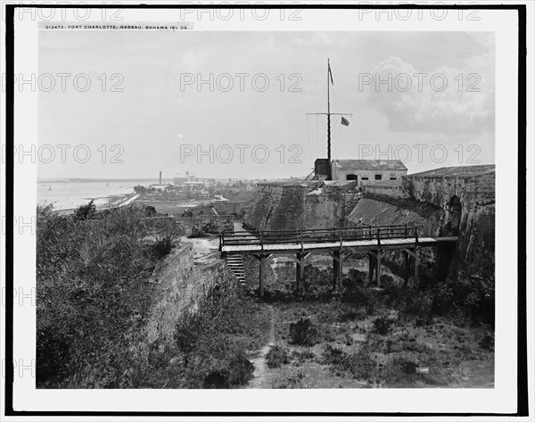 Fort Charlotte, Nassau, Bahama Islds., c1901. Creator: William H. Jackson.