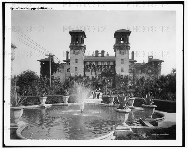 The Hotel Alcazar, St. Augustine, Fla., c1902. Creator: William H. Jackson.