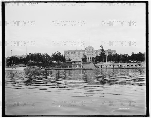 Hotel Frontenac, Thousand Islands, c1902. Creator: William H. Jackson.