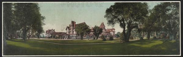 Hotel del Monte, Monterey, California, c1898. Creator: William H. Jackson.