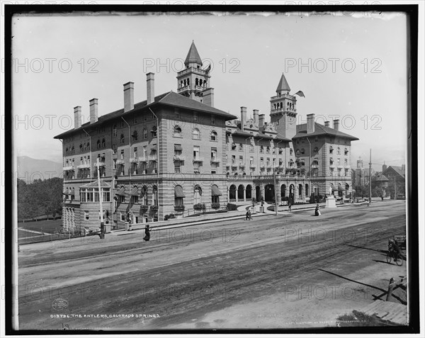 The Antlers, Colorado Springs, c1901. Creator: William H. Jackson.