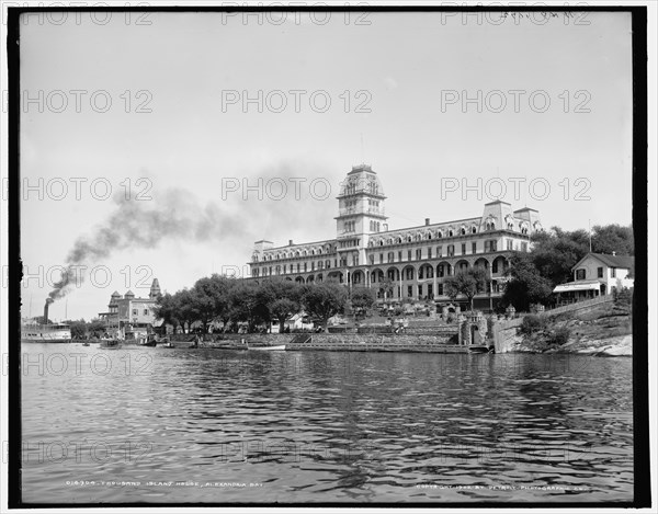 Thousand Island House, Alexandria Bay, c1902. Creator: William H. Jackson.