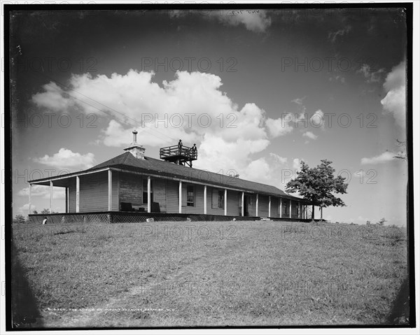 The Lodge on Mount Toxaway, Sapphire, N.C., c1902. Creator: William H. Jackson.