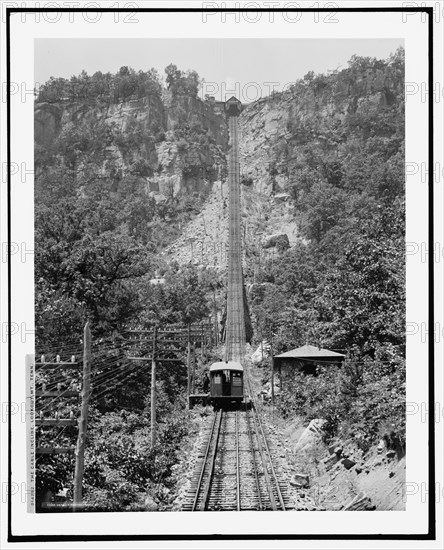 The cable incline, Lookout Mt., Tenn., c1902. Creator: William H. Jackson.