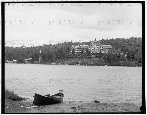 The Ampersand, Lower Saranac Lake, Adirondack Mountains, c1902. Creator: William H. Jackson.