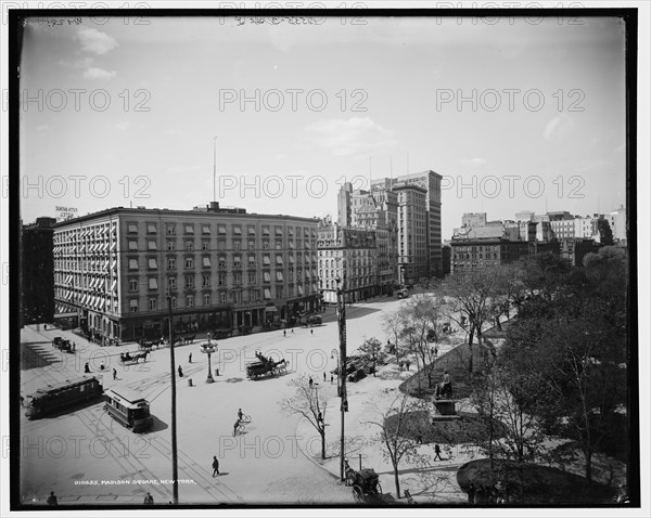 Madison Square, New York, c1901. Creator: William H. Jackson.