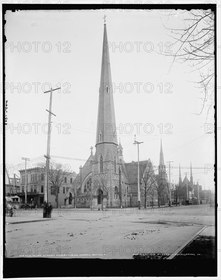 Third Street Presbyterian Church, Dayton, Ohio, c1902. Creator: William H. Jackson.