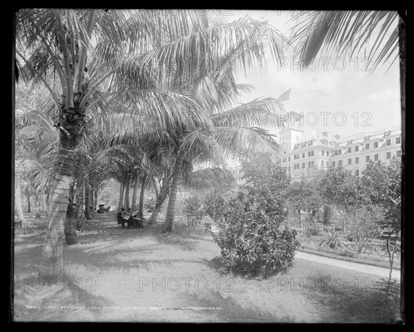 Hotel Royal Poinciana, Lake Worth, c1894. Creator: William H. Jackson.