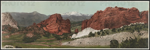 Garden of the Gods, the Gateway, Colorado, c1898. Creator: William H. Jackson.