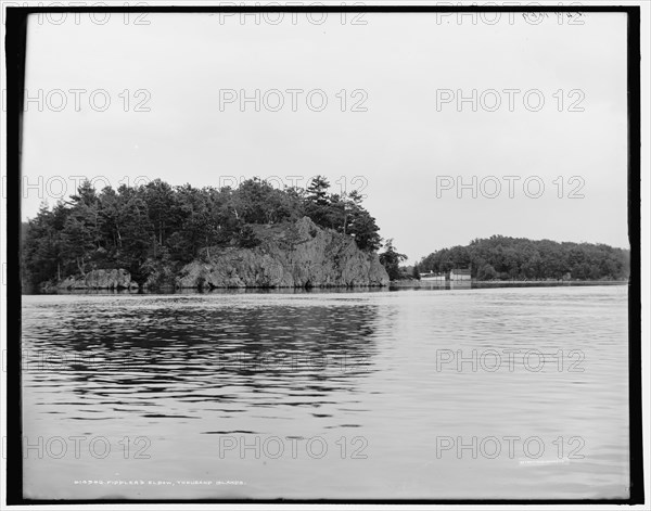 Fiddler's Elbow, Thousand Islands, (1902?). Creator: William H. Jackson.