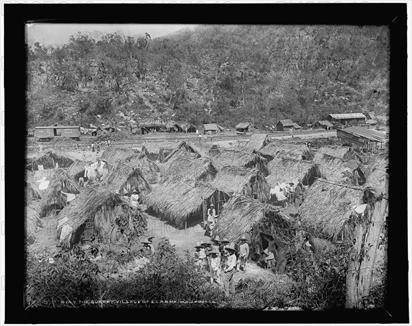 The quarry village of El Abra, between 1880 and 1897. Creator: William H. Jackson.