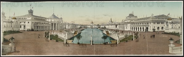 Trans-Mississippi Exposition, Grand Court, Mississippi i.e. Omaha, Neb., c1898. Creator: William H. Jackson.