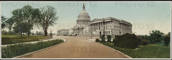 The Capitol, Washington, D.C., c1898. Creator: William H. Jackson.