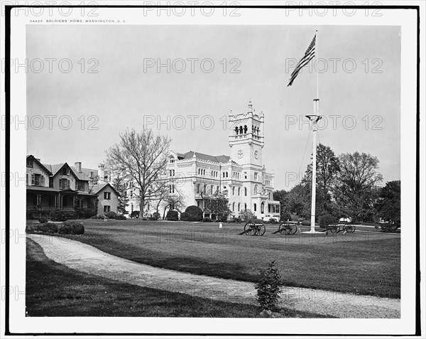 Soldiers' Home, Washington, D.C., between 1880 and 1897. Creator: William H. Jackson.