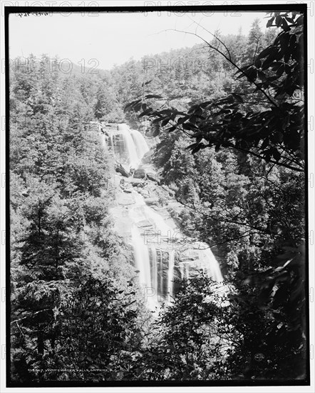 Whitewater Falls, Sapphire, N.C., (1902?). Creator: William H. Jackson.