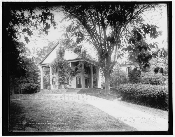 Whittier House, Danvers, c1890. Creator: B. F. Mills.