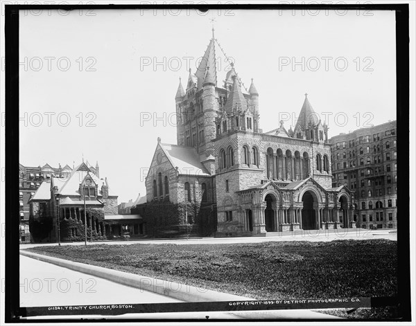 Trinity Church, Boston, c1899. Creator: Unknown.