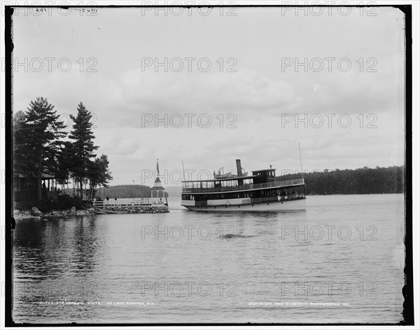 Str. Armenia White on Lake Sunapee, N.H., c1900. Creator: Unknown.