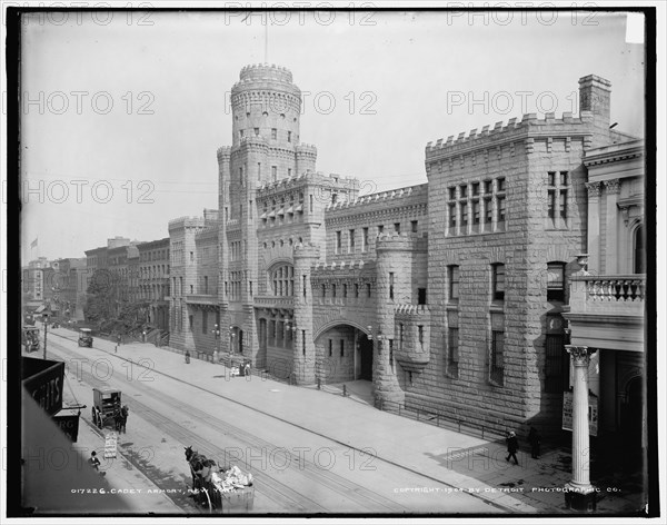 Cadet Armory, New York, c1904. Creator: Unknown.