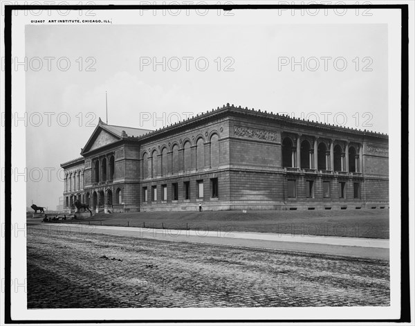 Art Institute, Chicago, Ill., 1900 Oct 3. Creator: Unknown.