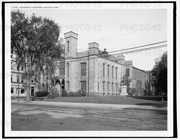 Wadsworth Athenaeum, Hartford, Conn., c1907. Creator: Unknown.