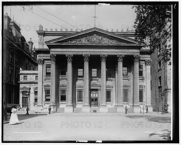 Bank of Montreal, Quebec, c.between 1900 and 1910. Creator: Unknown.