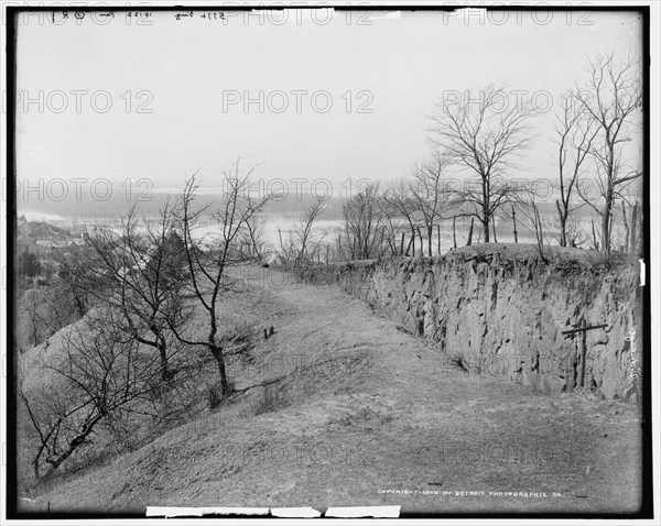 General view of battle ground, Vicksburg, Mississippi, c1900. Creator: Unknown.