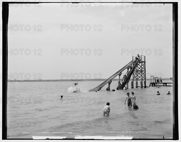 Bathing place, Bois Blanc Island, Ontario, c1903. Creator: Unknown.