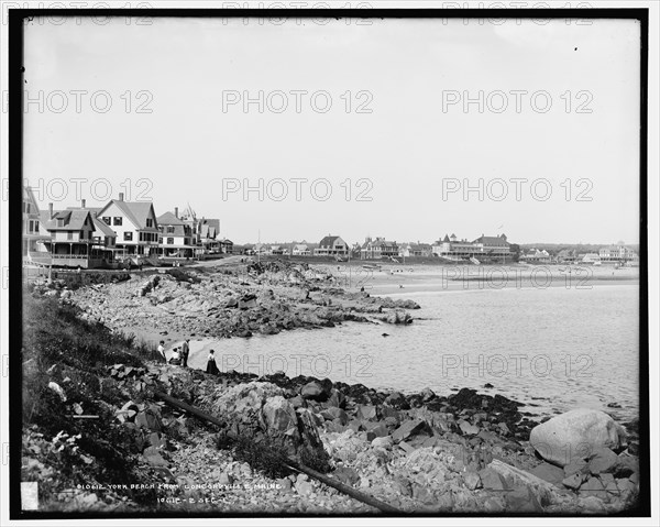 York Beach from Concordville, Maine, c1901. Creator: Unknown.