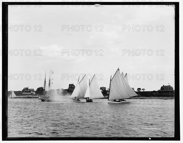 Beverly regatta, 1890 June 28. Creator: Unknown.