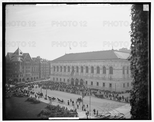 Copley Square, Boston, Mass., c1903. Creator: Unknown.