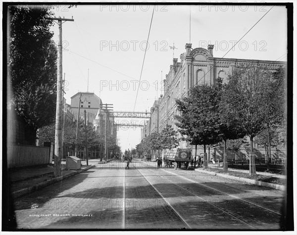 Pabst Brewery, Milwaukee, between 1890 and 1901. Creator: Unknown.