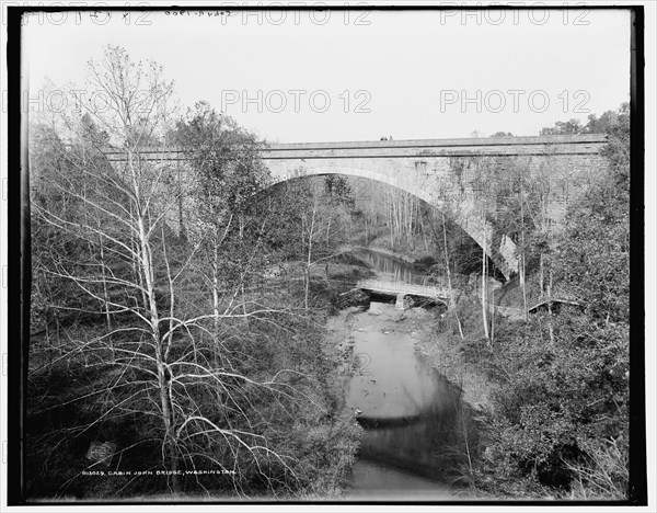 Cabin John Bridge, Washington [sic], c1901. Creator: Unknown.