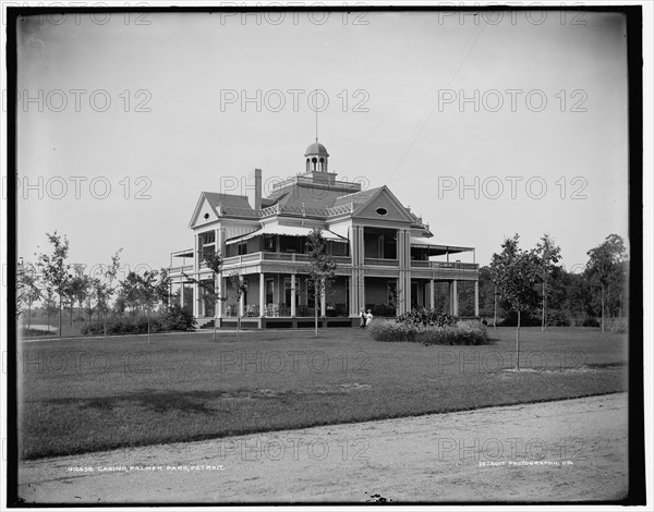 Casino, Palmer Park, Detroit, between 1890 and 1901. Creator: Unknown.